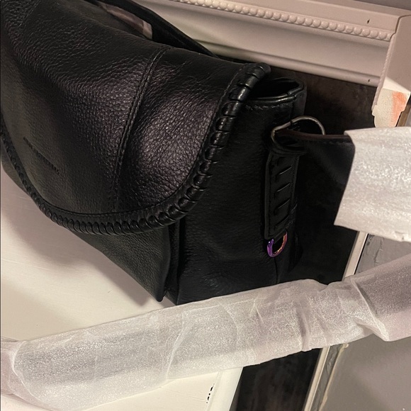 Aimee Kestenberg Black Leather Shoulder Bag - Picture 3 of 15